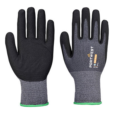 Gloves SG Grip 15 Nitrile -  Grey/Black