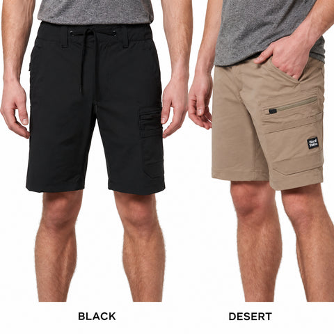Hard Yakka Y05167 Mens X Range Mid Cargo Work Shorts Stretch