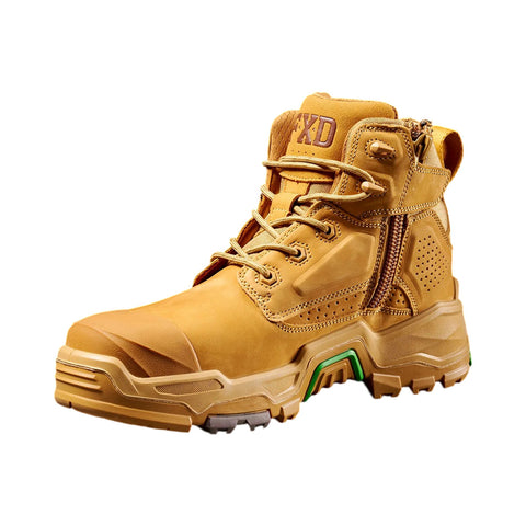 FXD DURA X2 NITROCORE™ MID CUT PUNCTURE RESISTANT WORK BOOTS Wheat