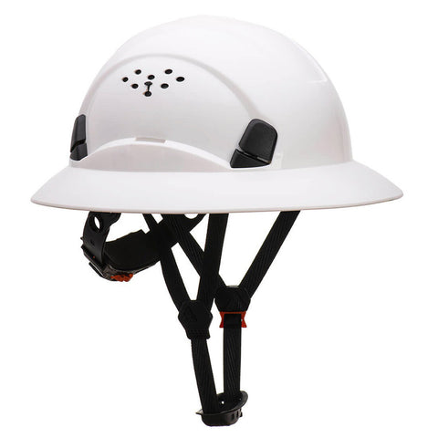 PW28 - Full Brim Extra Hard Hat White