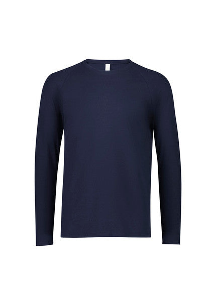 BIZ PERFORMANCE MENS COTTON LONG SLEEVE TEE CT247ML
