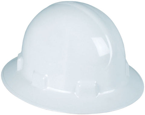 3M Wide Brim Safety Helmet Hats - White