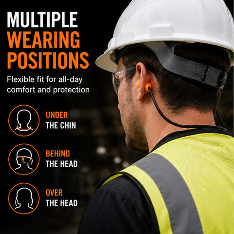 On Site Safety Rapid Banded Earplugs Hearing Protection