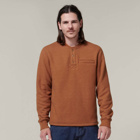 HARD YAKKA SHERPA HENLEY Y19488
