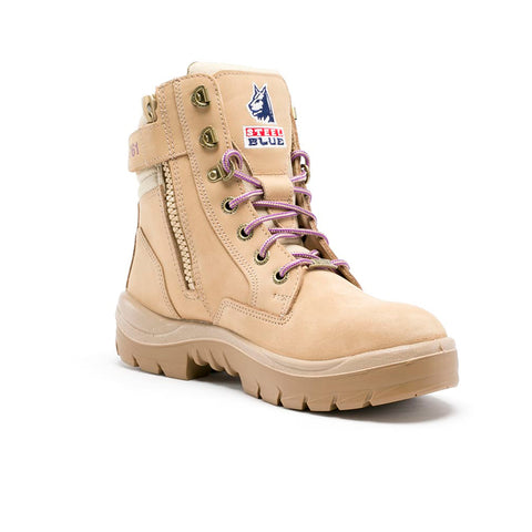 Steel Blue Women's Southern Cross® Zip Steel Toe Safety Boots 522761