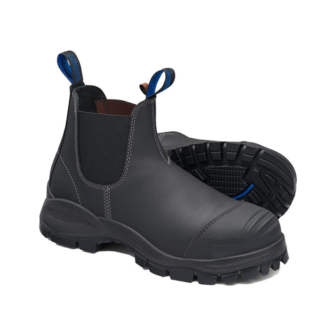 Blundstone 990 Safety Pull On Work Boot Elastic Sided Bump Cap Safety Boots