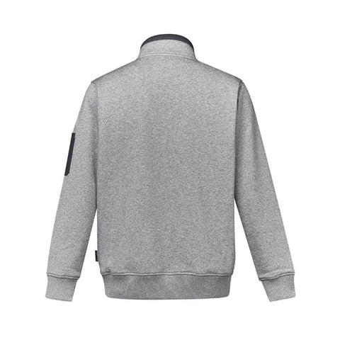 BIZ COLLECTION MENS 1/4 ZIP BRUSHED FLEECE ZT366